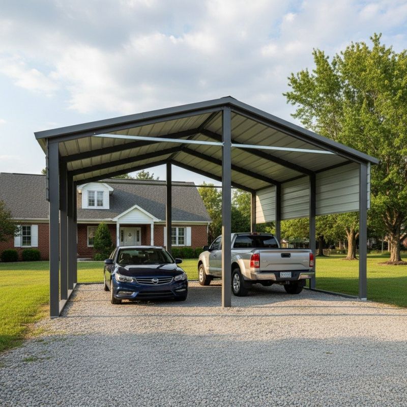Metal Carport Installation