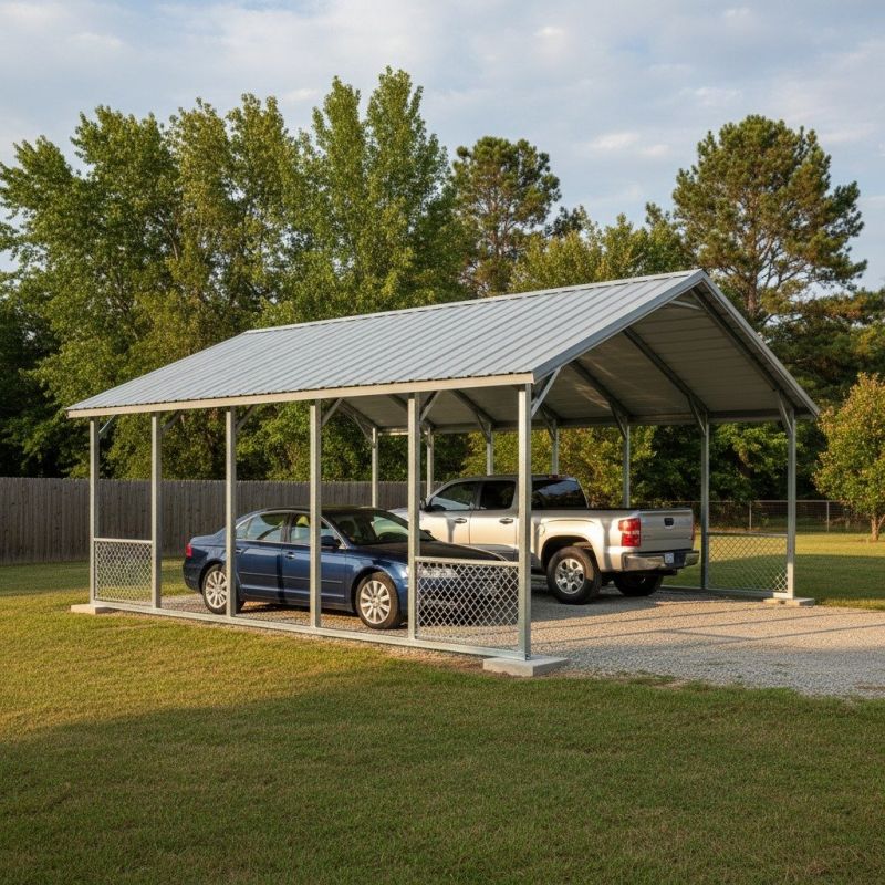 Metal Carport Installation