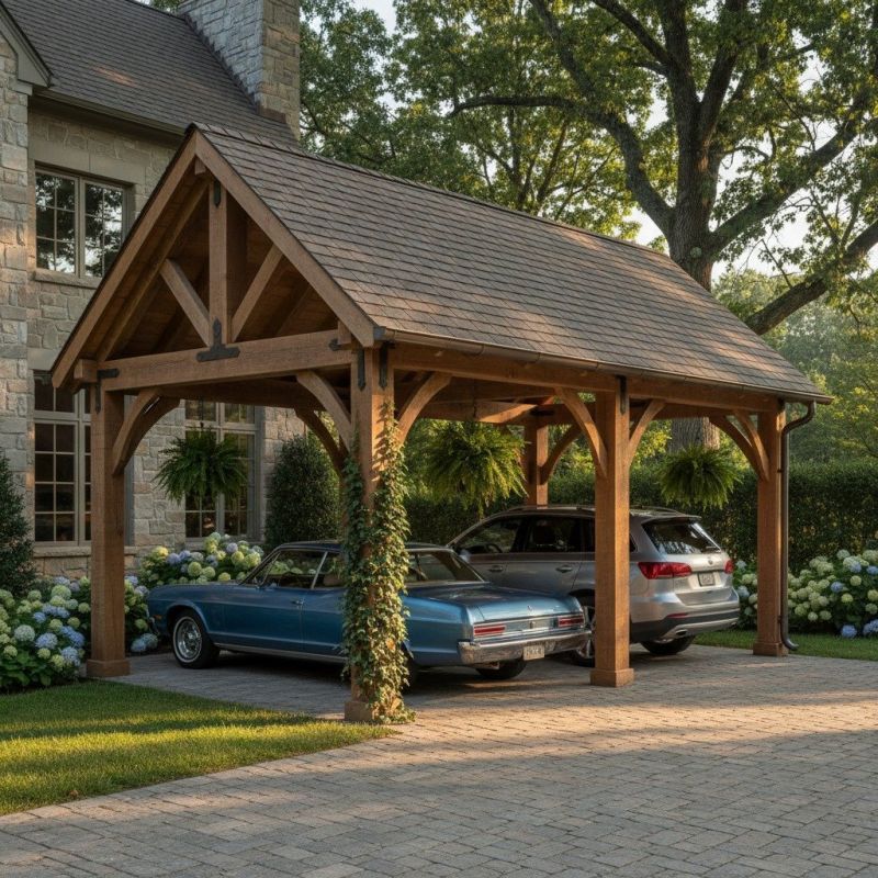 Wooden Carport Repair